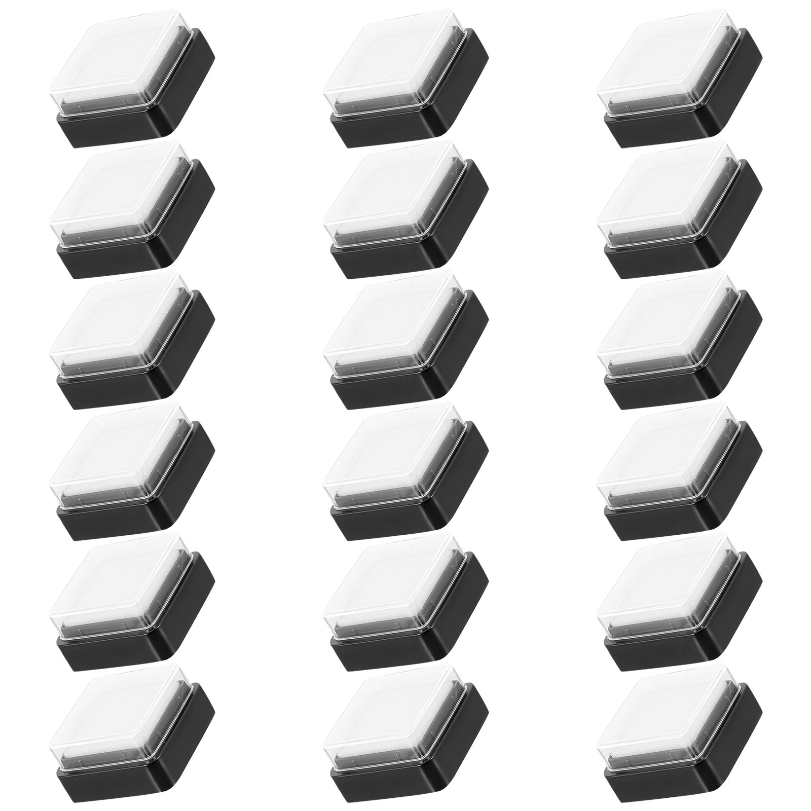 Self Inking Stamp - 18 قطعة من وسادات الأختام الفارغة