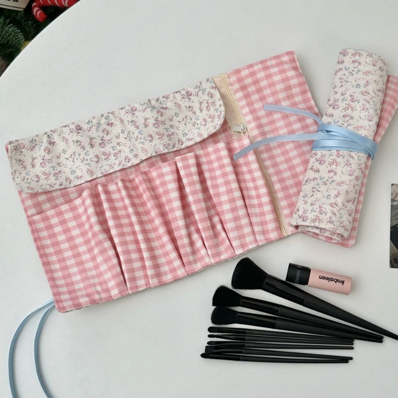 Pen Pouch Roll - حقائب أقلام رصاص جمالية ربيعية قابلة