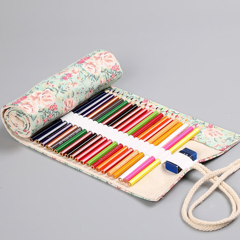 12/24/36/48/72 ثقوب الأزهار قم - مراجعة Pen Pouch Roll وسعره
