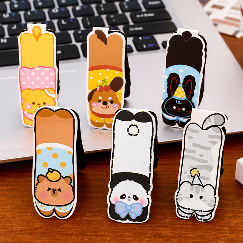 مجموعة من 6 قطع فواصل كتب مغنا - مراجعة Bookmark Magnetic Clip وسعره