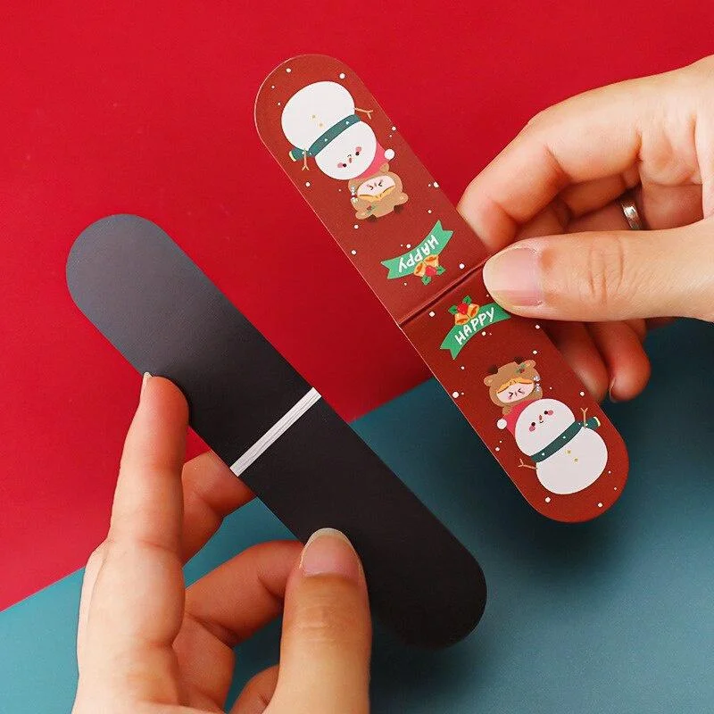 5 قطع من علامات الكتب المغناطي - مراجعة Bookmark Magnetic Clip وسعره