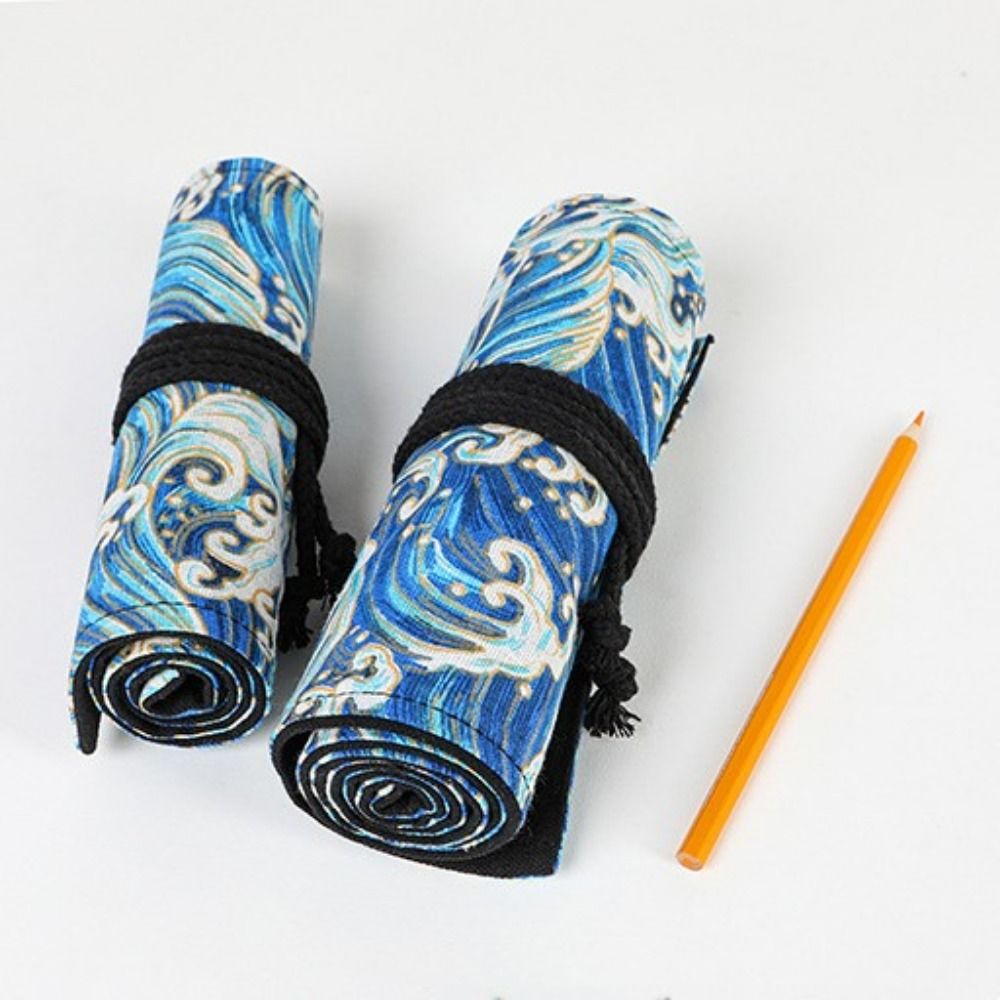 12/24/36/48/72 ثقوب قماش نشمر  - مراجعة Pen Pouch Roll وسعره