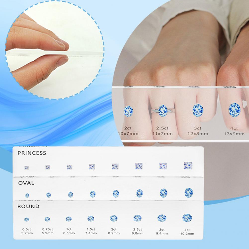 مجموعة مساطر قياس أحجار الراين - مراجعة Ruler Set Transparent وسعره