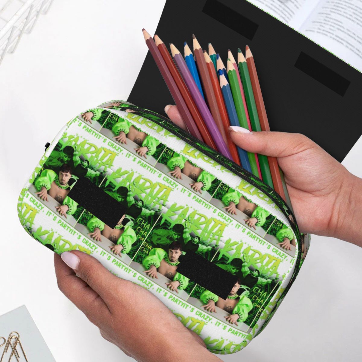 حافظة أقلام كاريجا تشاتشا تشات - مراجعة Stationery And Office Supply Chain وسعره