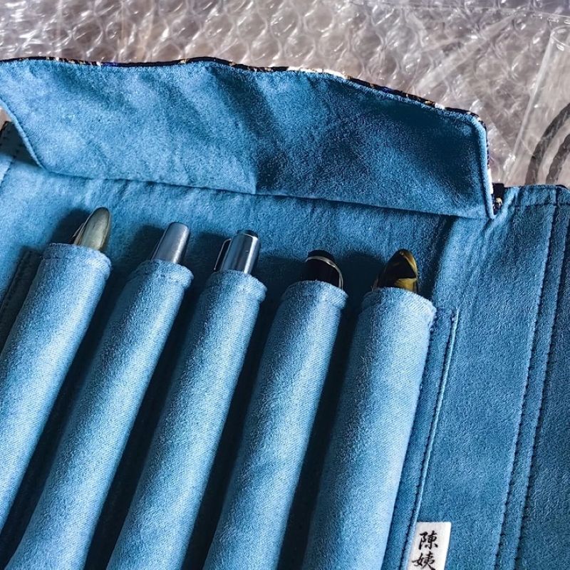 حافظة أقلام قماشية يدوية الصنع - مراجعة Pen Pouch Roll وسعره
