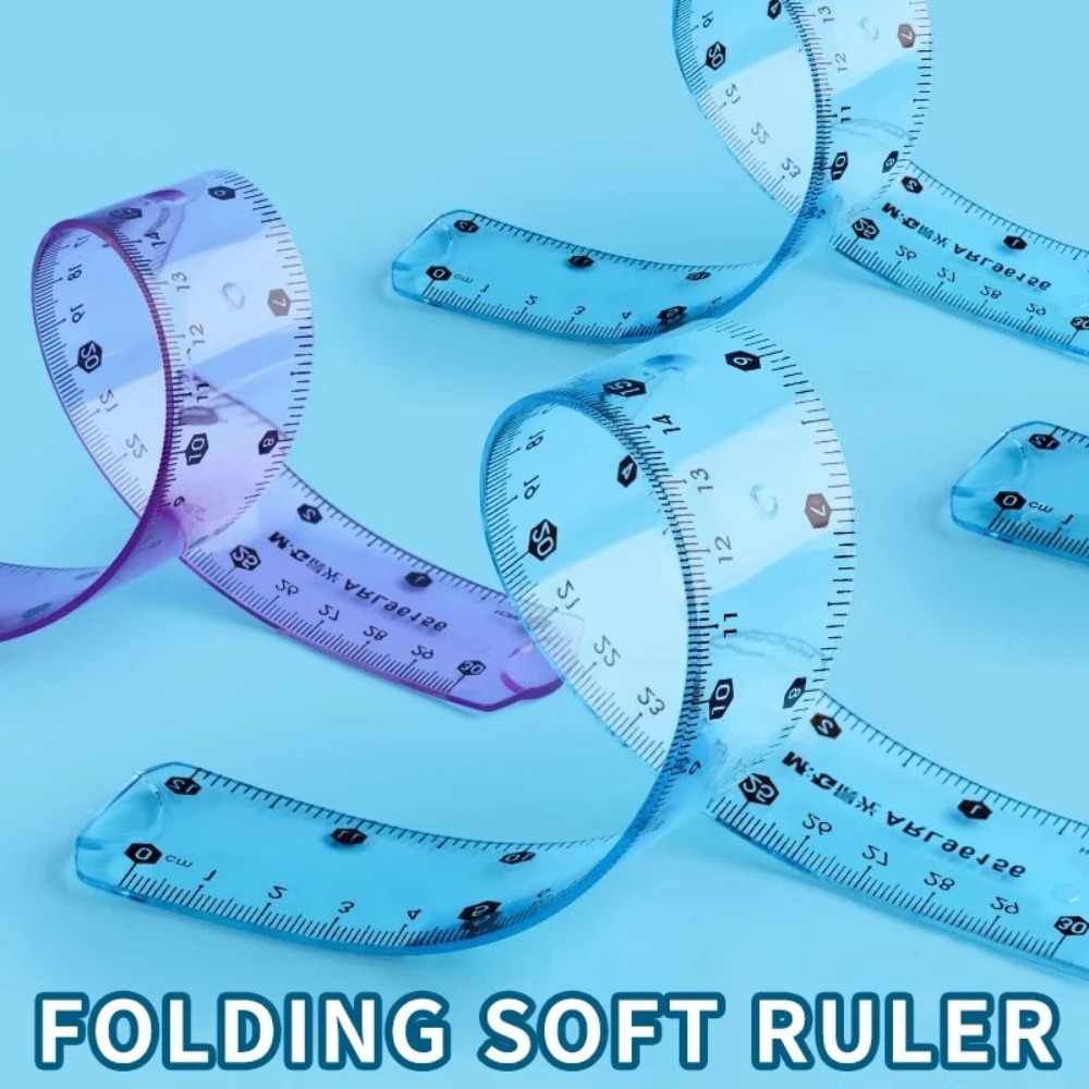 مسطرة شفافة ناعمة 1/3 قطعة، مس - مراجعة Ruler Set Transparent وسعره