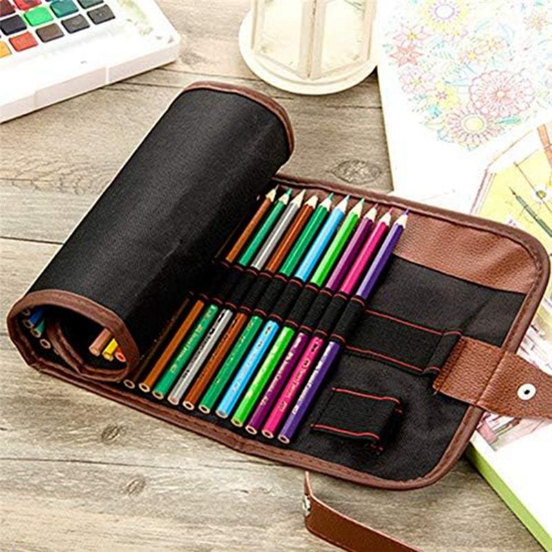 حقيبة أقلام قماشية قابلة للطي  - مراجعة Pen Pouch Roll وسعره