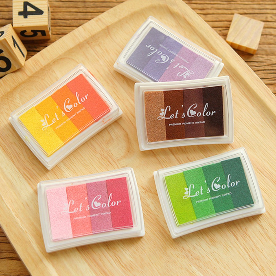 وسادة حبر متدرجة الألوان للحرف - مراجعة Self Inking Stamp وسعره