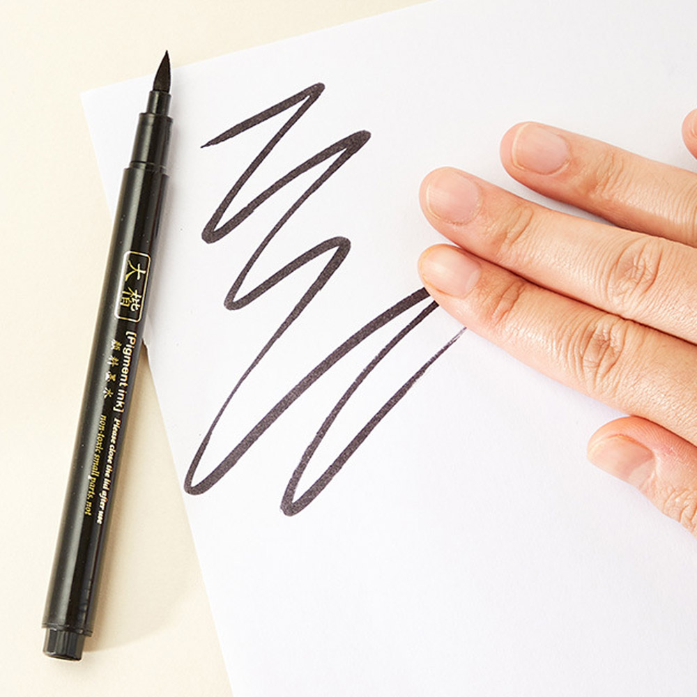 4 قطعة قلم فرشاة قلم الخط الكل - مراجعة Stationery Warehouse وسعره
