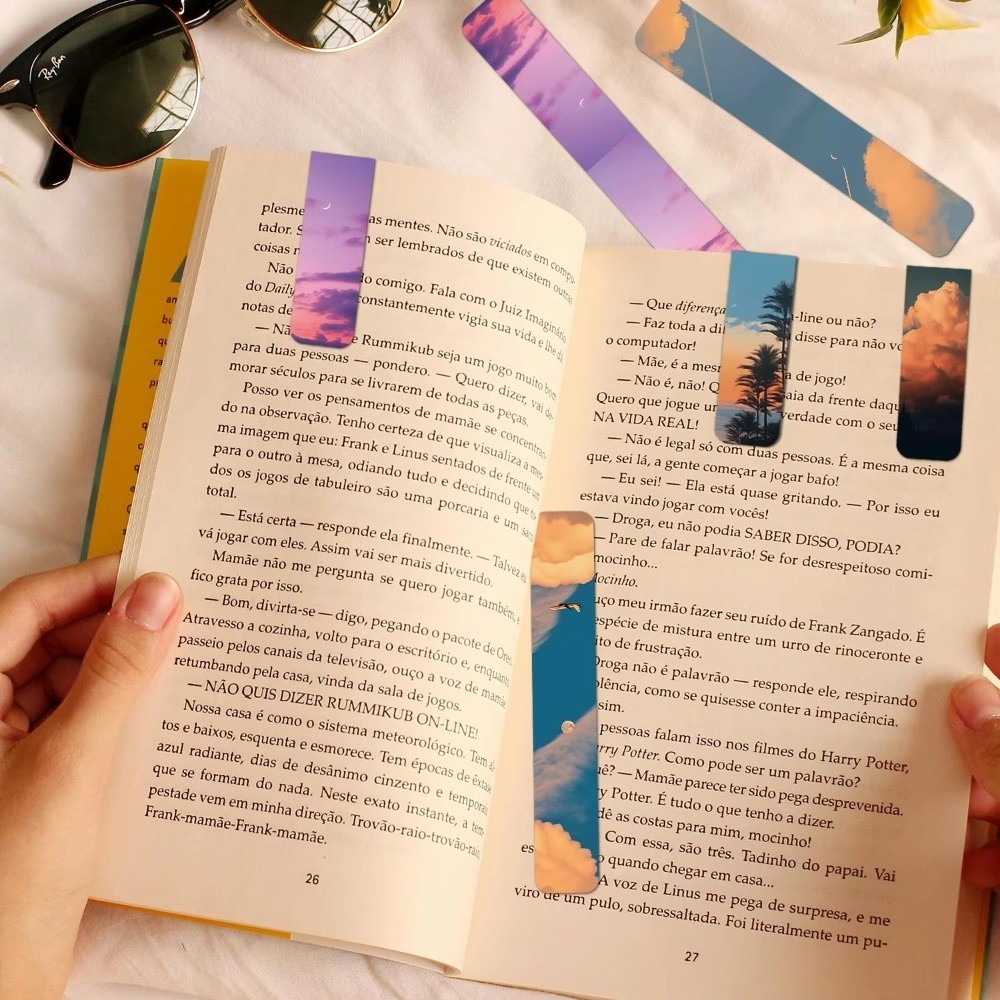 مجموعة من 5 قطع فواصل كتب مغنا - مراجعة Bookmark Magnetic Clip وسعره