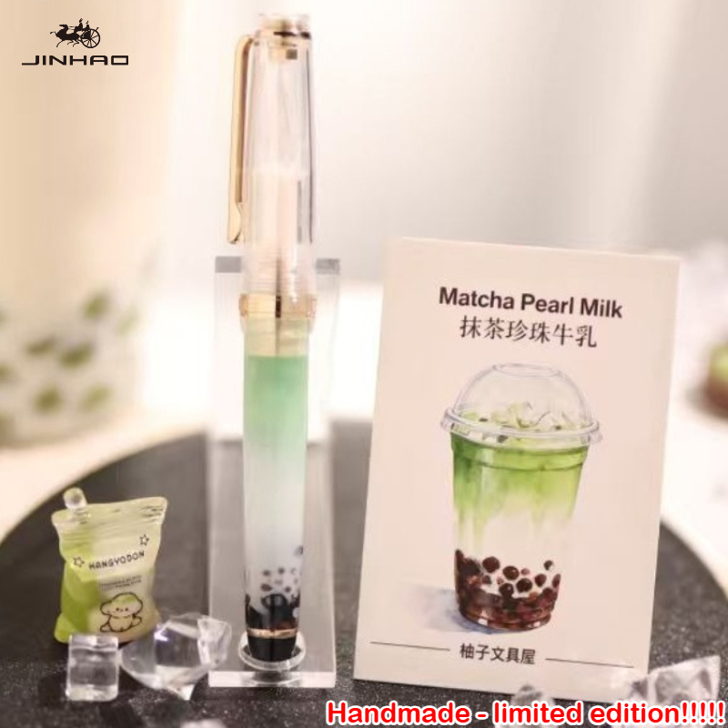 قلم حبر زجاجي JINHAO 82 مصنوع  - مراجعة Fountain Pen Ink وسعره