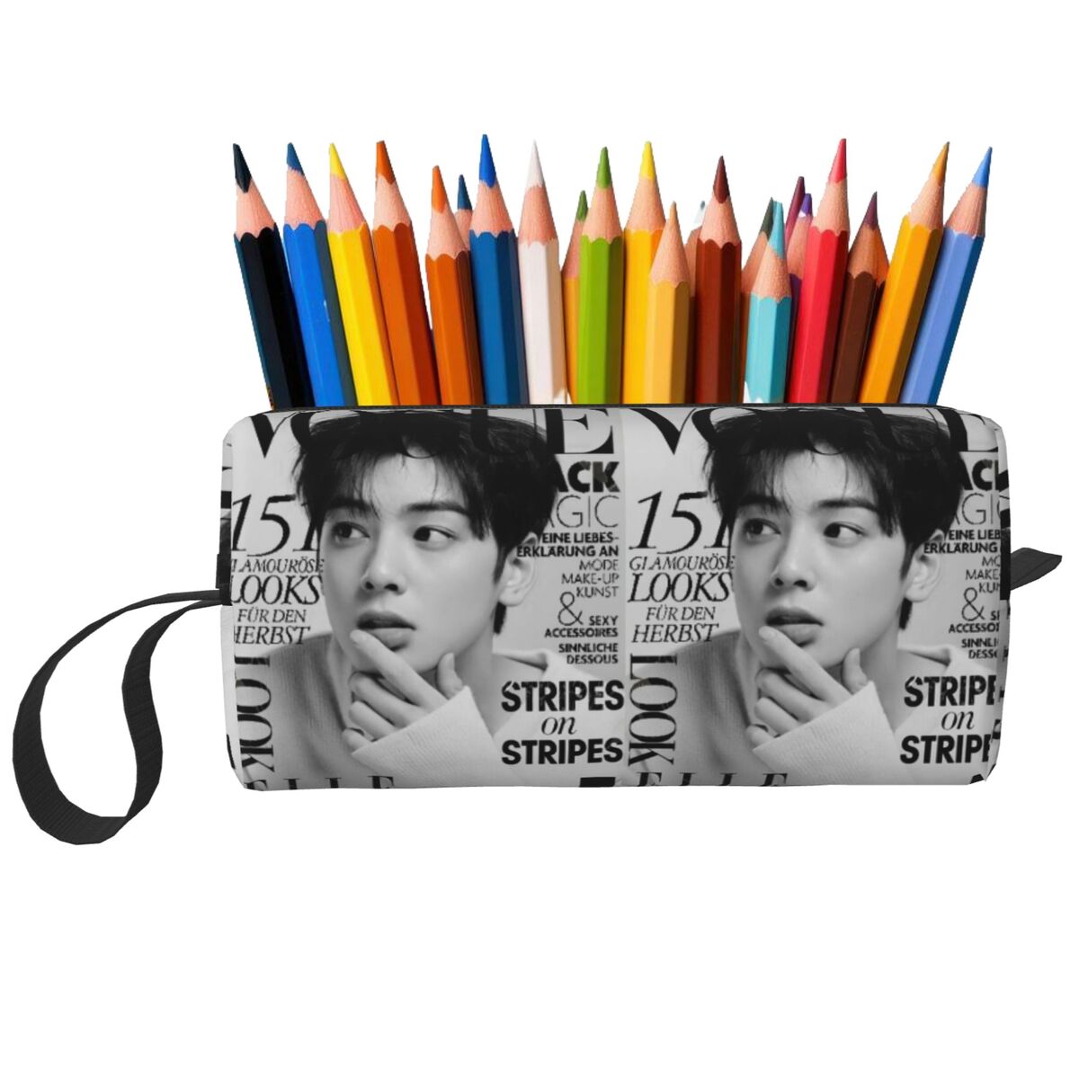 حافظة أقلام Cha EunWoo Kpop As - مراجعة Stationery And Office Supply Chain وسعره